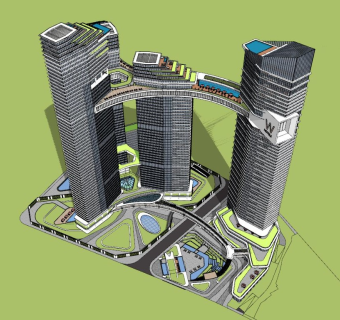 超高层办公楼 公寓